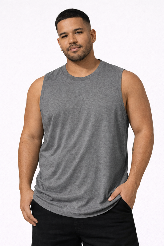 Tank Top Gris – Essentials Line
